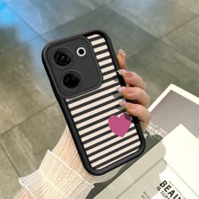 Ucuc Tecno Camon 20 Pro 4G(CK7N) Uyumlu Siyah Silikon Kılıf Darbeye Dayanıklı Kamera Korumalı