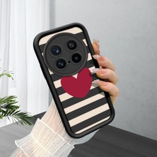 Ucuc Vivo X200 Pro Uyumlu Siyah Silikon Kılıf Darbeye Dayanıklı Kamera Korumalı