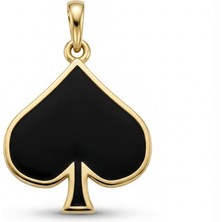 Winners Jewels Karo Kupa Maça Sinek Kolye Ucu