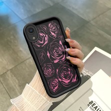 Ucuc iPhone Xr Uyumlu Siyah Silikon Kılıf Darbeye Dayanıklı Kamera Korumalı