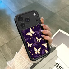 Ucuc iPhone 17 Pro Uyumlu Siyah Silikon Kılıf Darbeye Dayanıklı Kamera Korumalı