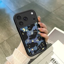 Ucuc iPhone 17 Pro Uyumlu Siyah Silikon Kılıf Darbeye Dayanıklı Kamera Korumalı