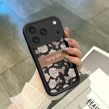 Ucuc iPhone 17 Pro Uyumlu Siyah Silikon Kılıf Darbeye Dayanıklı Kamera Korumalı