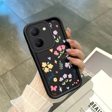 Ucuc Vivo Y27 5G/Y27S Uyumlu Siyah Silikon Kılıf Darbeye Dayanıklı Kamera Korumalı
