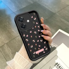 Ucuc Oppo A3/A3X 4g/5g Uyumlu Siyah Silikon Kılıf Darbeye Dayanıklı Kamera Korumalı