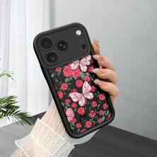 Ucuc iPhone 17 Pro Uyumlu Siyah Silikon Kılıf Darbeye Dayanıklı Kamera Korumalı