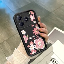 Ucuc Realme C63 4G/C61 Uyumlu Siyah Silikon Kılıf Darbeye Dayanıklı Kamera Korumalı