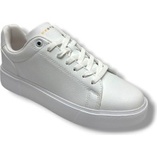 Best Of 2083-26 Baskı Deri Anatomik Erkek Sneaker