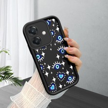 Ucuc Oppo A3/A3X 4g/5g Uyumlu Siyah Silikon Kılıf Darbeye Dayanıklı Kamera Korumalı