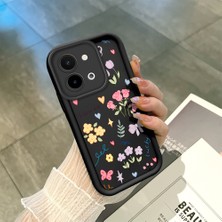 Ucuc Vivo Y28 4g Uyumlu Siyah Silikon Kılıf Darbeye Dayanıklı Kamera Korumalı