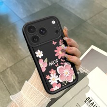 Ucuc iPhone 17 Pro Uyumlu Siyah Silikon Kılıf Darbeye Dayanıklı Kamera Korumalı