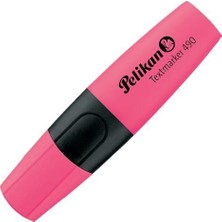 Pelikan 490 Pembe Fosforlu Kalem Yazılı Notlar İçin Özel İşaretleme Aracı