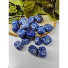 Zodyak Doğal Taş Sodalit Doğal Taş Tımbıl (Sertifikalı) (1 Adet)