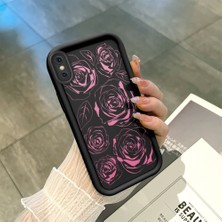Ucuc iPhone Xs Max Uyumlu Siyah Silikon Kılıf Darbeye Dayanıklı Kamera Korumalı