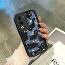 Ucuc Oppo A5 4g/5g Uyumlu Siyah Silikon Kılıf Darbeye Dayanıklı Kamera Korumalı