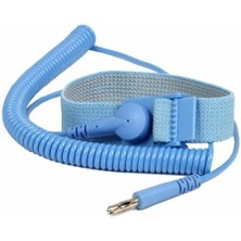 OEM Kablolu Bileklik Kablosu (Banana+Krokodil) - Mavi -  Yüksek Kalite