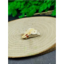 Zodyak Doğal Taş Ham Ateş Opal Doğal Taş Dekoratif Obje (Sertifikalı)