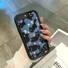 Ucuc iPhone 7 Plus/8 Plus Uyumlu Siyah Silikon Kılıf Darbeye Dayanıklı Kamera Korumalı
