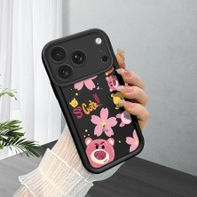 Ucuc iPhone 17 Pro Uyumlu Siyah Silikon Kılıf Darbeye Dayanıklı Kamera Korumalı