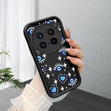 Ucuc Vivo X200 Pro Uyumlu Siyah Silikon Kılıf Darbeye Dayanıklı Kamera Korumalı