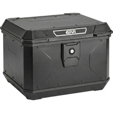 GIVI ALPINA ALÜMİNYUM ÇANTA SİYAH 44LT ALP44B2 (TABLA DAHİL)