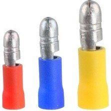 Mutlusan Yuvarlak Erkek Pabuç Kalınlık 0,4 mm Kablo Kesiti 4-6 mm 100 Adet Paket