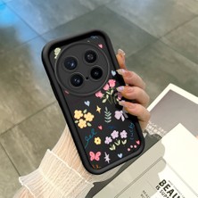 Ucuc Vivo X200 Pro Uyumlu Siyah Silikon Kılıf Darbeye Dayanıklı Kamera Korumalı