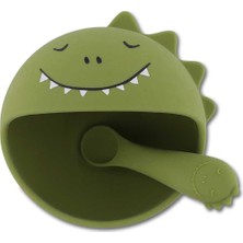 Trixie Mr. Dino - Silikon Bebek Yemek Seti