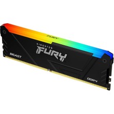 Kingston Fury Beast Rgb 16 GB 3600 Mhz CL18 KF436C18BB2A/16 Ddr4 Ram
