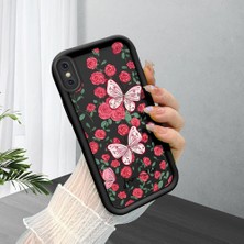 Ucuc iPhone X/xs Uyumlu Siyah Silikon Kılıf Darbeye Dayanıklı Kamera Korumalı