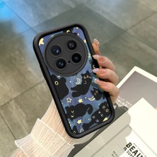 Ucuc Vivo X200 Pro Uyumlu Siyah Silikon Kılıf Darbeye Dayanıklı Kamera Korumalı