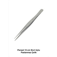 Atel-San Penset 13 cm Sivri Uçlu Paslanmaz Çelik