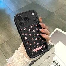 Ucuc iPhone 17 Pro Uyumlu Siyah Silikon Kılıf Darbeye Dayanıklı Kamera Korumalı