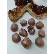 Zodyak Doğal Taş Rodonit Doğal Taş Tımbıl (Sertifikalı) (1 Adet)