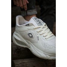 Solazer Erkek Günlük Sneaker Beyaz Yürüyüş Ayakkabısı