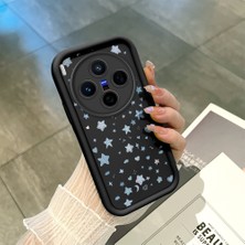 Ucuc Vivo X300 Uyumlu Siyah Silikon Kılıf Darbeye Dayanıklı Kamera Korumalı