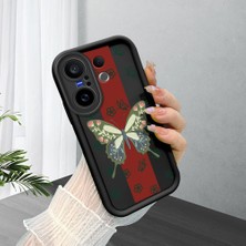 Ucuc Vivo X200 Fe Uyumlu Siyah Silikon Kılıf Darbeye Dayanıklı Kamera Korumalı