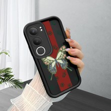 Ucuc Vivo Y19S 4G/Y19S Pro Uyumlu Siyah Silikon Kılıf Darbeye Dayanıklı Kamera Korumalı