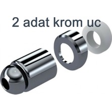 Yapı Kalite Klozet Taharet Çubuk Ucu Perlatör Krom Tip 2ADET