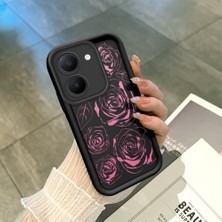Ucuc Vivo Y27 5G/Y27S Uyumlu Siyah Silikon Kılıf Darbeye Dayanıklı Kamera Korumalı