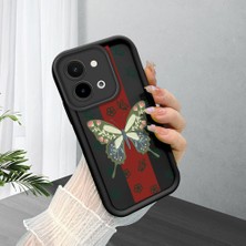 Ucuc Vivo Y28 4g Uyumlu Siyah Silikon Kılıf Darbeye Dayanıklı Kamera Korumalı