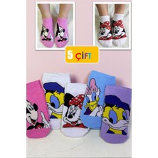 Yasyas 10 Çift Sevimli Çizgi Karakterler Patik Çorap Seti