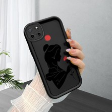 Ucuc Realme C25/C25S Uyumlu Siyah Silikon Kılıf Darbeye Dayanıklı Kamera Korumalı