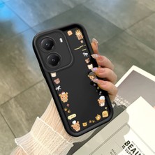 Ucuc Poco X7 Pro Uyumlu Siyah Silikon Kılıf Darbeye Dayanıklı Kamera Korumalı