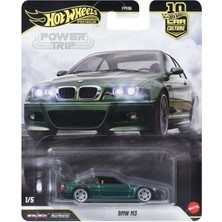Hot Wheels Premium Bmw M3 E46 Power Trip 1:64 Metal Model Araba Real Riders