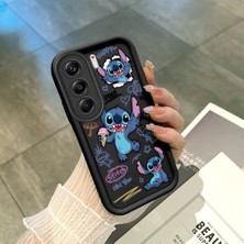 Ucuc Tecno Camon 40 Pro 5g(Cm7) Uyumlu Siyah Silikon Kılıf Darbeye Dayanıklı Kamera Korumalı