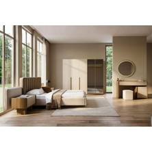 Doressa Vanta Sağ Reflekte Camlı Yatak Odası Takımı