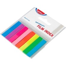 Noki Index Film Işaret Bantı 8 Renk Kitap Ayraç