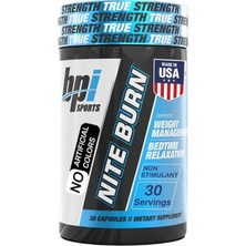 BPI Sports Bpı Sports Nite Burn 640MG 30 Capsul Nighttime Fat Burner  Sleep Support – Keto-Friendly – Weight Loss, Relaxation, Boost Metabolism .