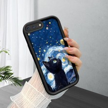 Ucuc iPhone 7 Plus/8 Plus Uyumlu Siyah Silikon Kılıf Darbeye Dayanıklı Kamera Korumalı